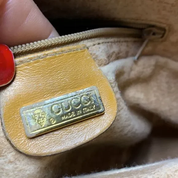 Gucci Tan and Cream Crossbody Bag - Picture 11 of 12